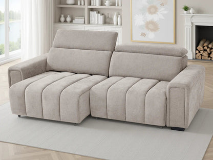 Molly Power Recliner Sofa | Electric Fabric 3 Seater Sofa - Comfort Furniture