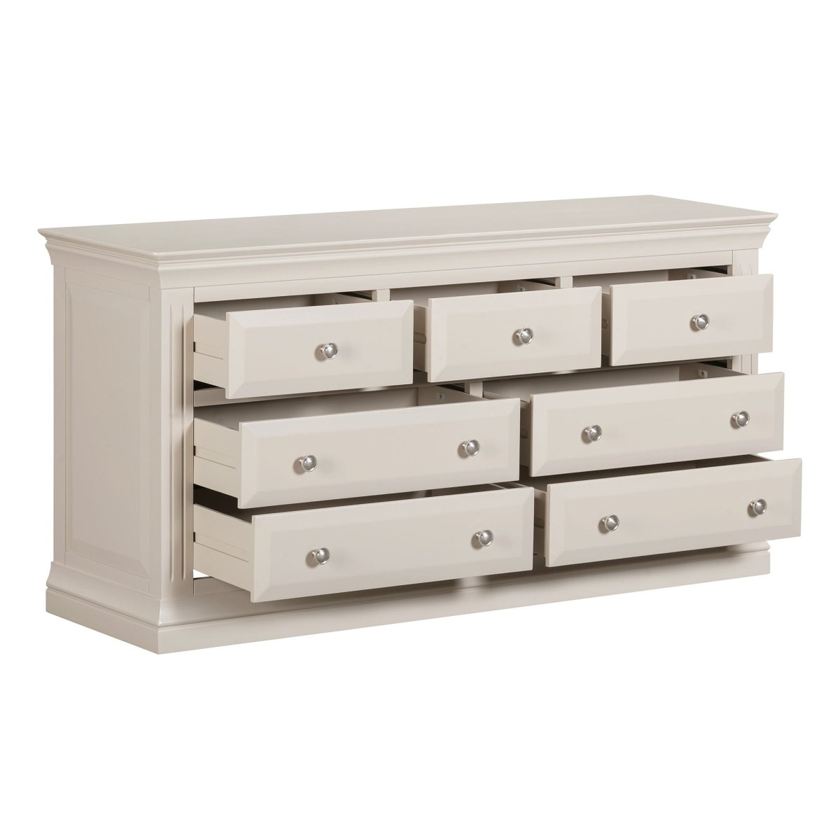 Monaco 3+4 Chest of Drawers – French Style - Comfort Furniture