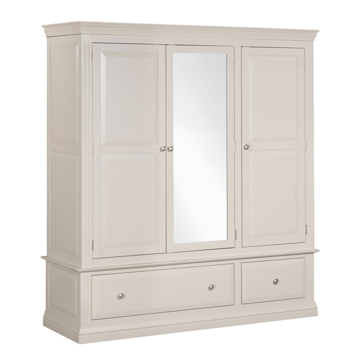 Monaco Triple Wardrobe – French Style - Comfort Furniture