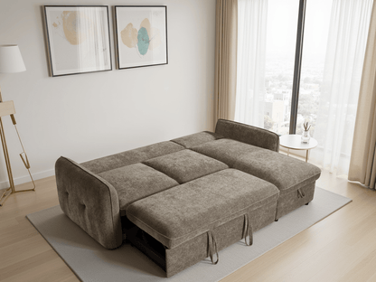 Moscow Sofabed Brown Universal Corner - Comfort Furniture