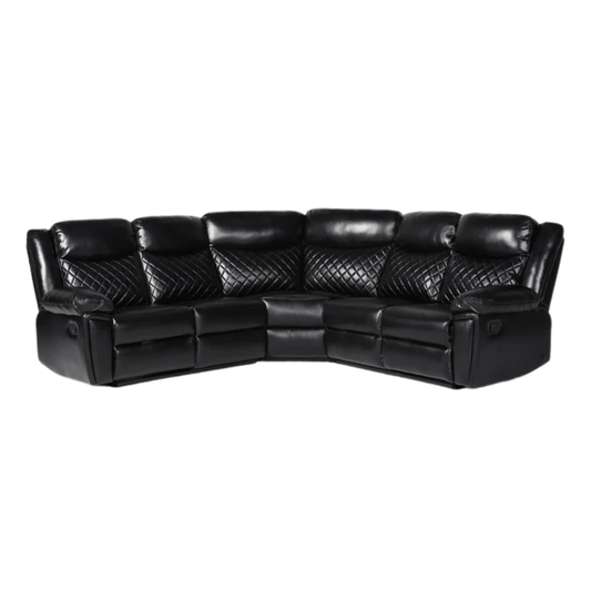 Myra Manual Recliner Corner Sofa (BLACK FRIDAY SALE) - Comfort Furniture