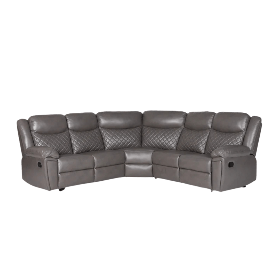 Myra Manual Recliner Corner Sofa (BLACK FRIDAY SALE) - Comfort Furniture