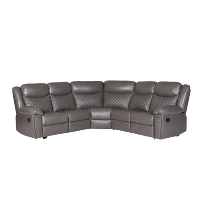 Myra Manual Recliner Corner Sofa (BLACK FRIDAY SALE) - Comfort Furniture