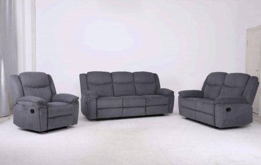 Myra Sofa Suite Manual Recliner - Comfort Furniture