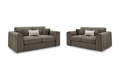 Naples Sofa Mocha 3+2 Set - Comfort Furniture