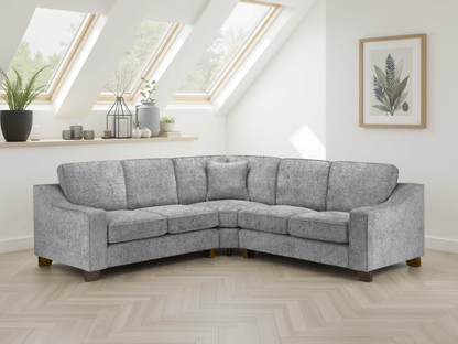 Nebraska Sofa Slate Large Corner - Comfort Furniture