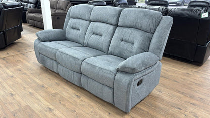 Novie Sofa Suite Manual Recliner - Comfort Furniture