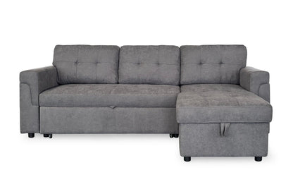 Omniya Sofabed Grey Universal Corner - Comfort Furniture