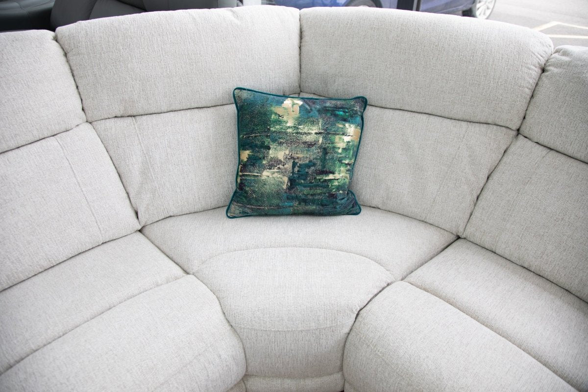 Owen Electric Recliner Sofa Beige Large Corner - Comfort Furniture