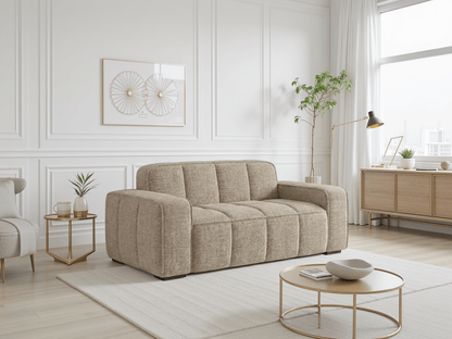 Paris Sofa Beige 2 Seater - Comfort Furniture