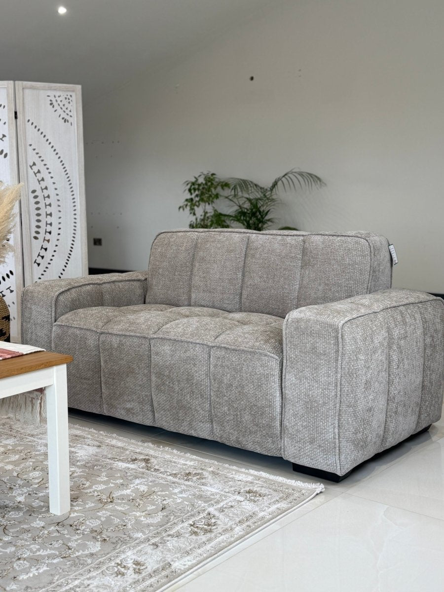 Paris Sofa Beige 2 Seater - Comfort Furniture