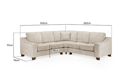 Prestige Corner Sofa - Comfort Furniture