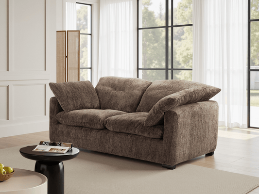 Quetta Sofa Brown 2 Seater – Matching Brown 2 Seater Sofa | Comfort Furniture