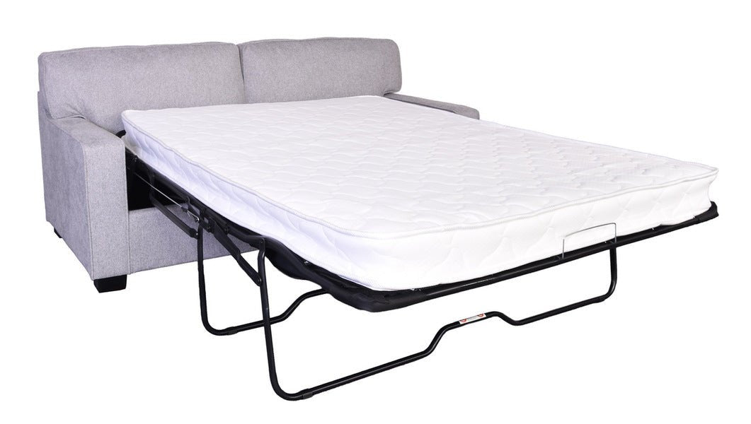 Regal Sofa Bed with Sprung Mattress – Grey - Comfort Furniture