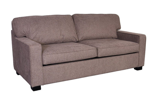 Regal Sofa Bed with Sprung Mattress – Taupe - Comfort Furniture