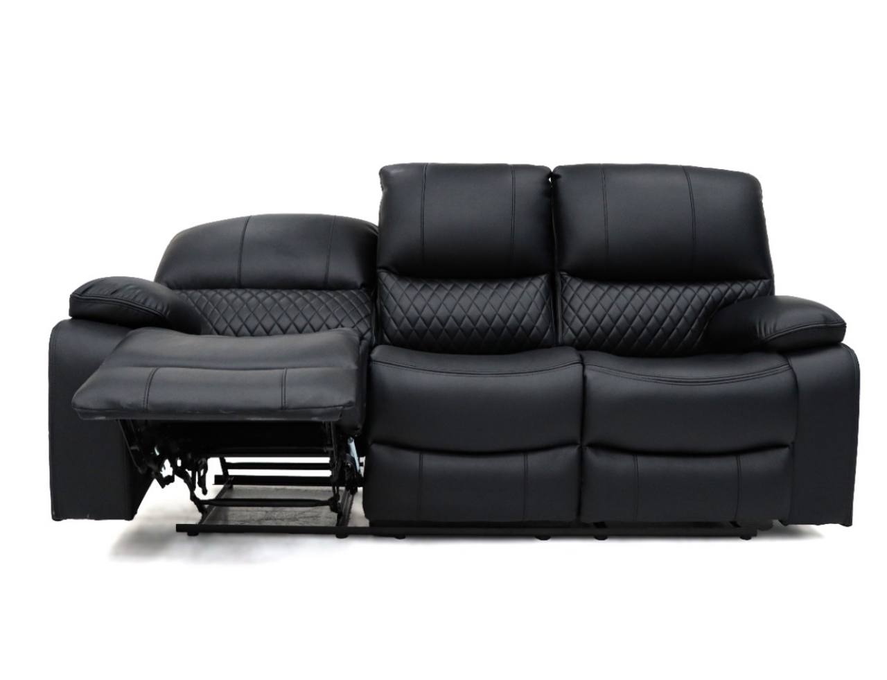 Rita Leather Sofa Suite Manual Recliner - Comfort Furniture