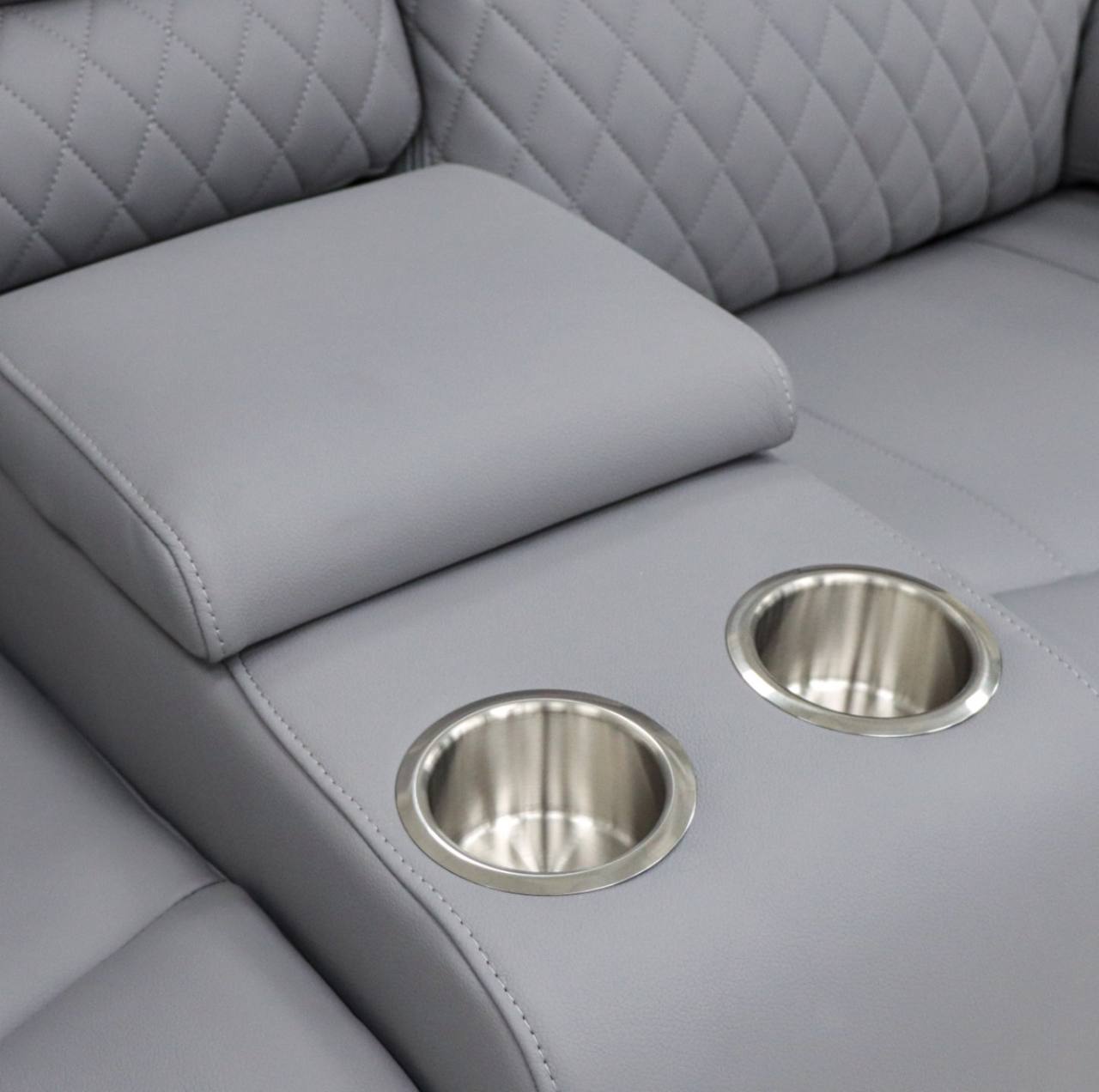 Rita Leather Sofa Suite Manual Recliner - Comfort Furniture