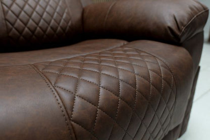 Roman Leather Sofa Suite - Comfort Furniture