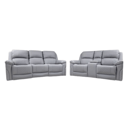 Roman Leather Sofa Suite - Comfort Furniture