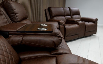 Roman Leather Sofa Suite - Comfort Furniture