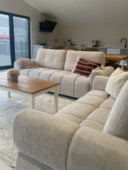 San Marino Sofa Beige 3+2 Set - Comfort Furniture