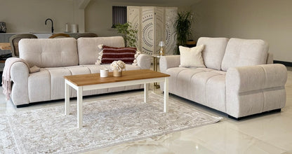 San Marino Sofa Beige 3+2 Set - Comfort Furniture
