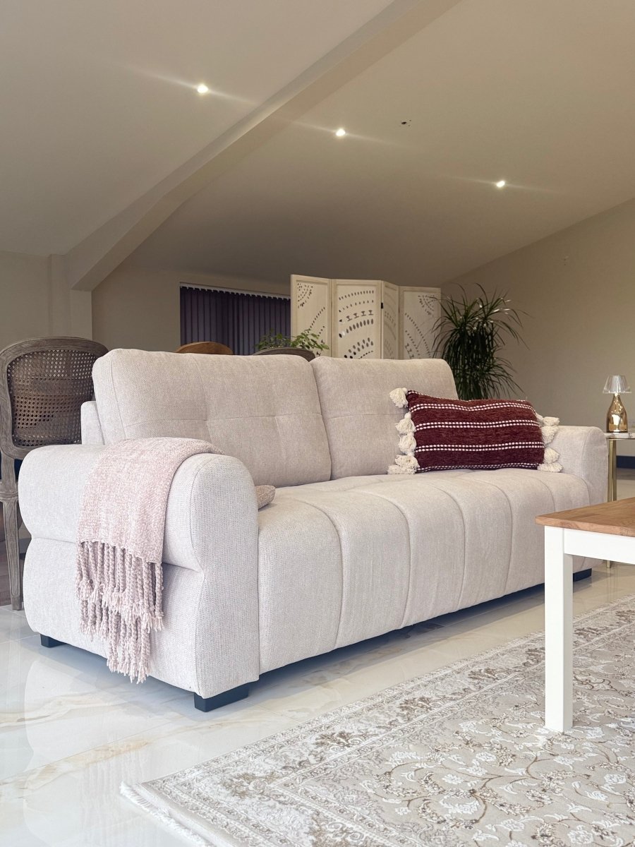 San Marino Sofa Beige 3+2 Set - Comfort Furniture