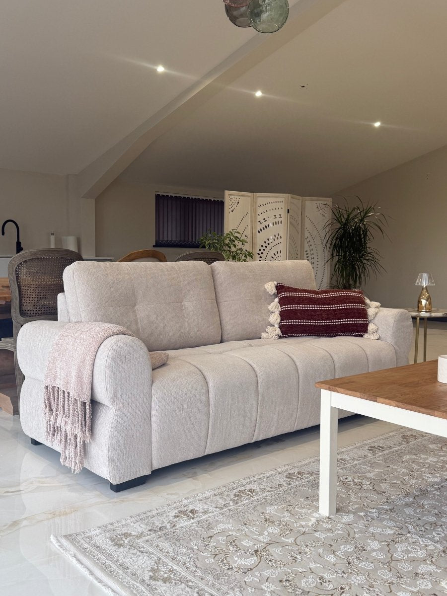 San Marino Sofa Beige 3+2 Set - Comfort Furniture