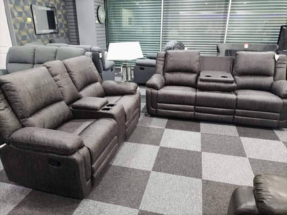 Savanna Sofa Suite 3 + 2 Manual Recliner - Comfort Furniture