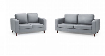 Sofa Suite 3+2 Box Leather - Comfort Furniture
