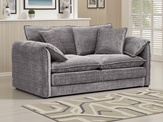 Solaya Sofa Grey 2 Seater – Contemporary Grey 2 Seater Sofa | Comfort Furniture