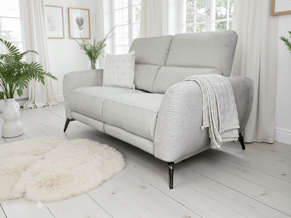 Sorrento Electric Recliner Beige 2 Seater - Comfort Furniture