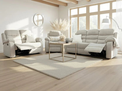 Stanley Manual Recliner 3+2+1 Sofa (BLACK FRIDAY SALE) - Comfort Furniture