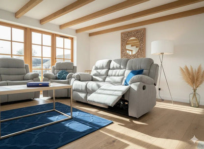 Stanley Manual Recliner Sofa - Comfort Furniture