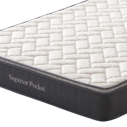 Superior 1000 Pocket Sprung Pillow Top Mattress – Double (4ft6) - Comfort Furniture
