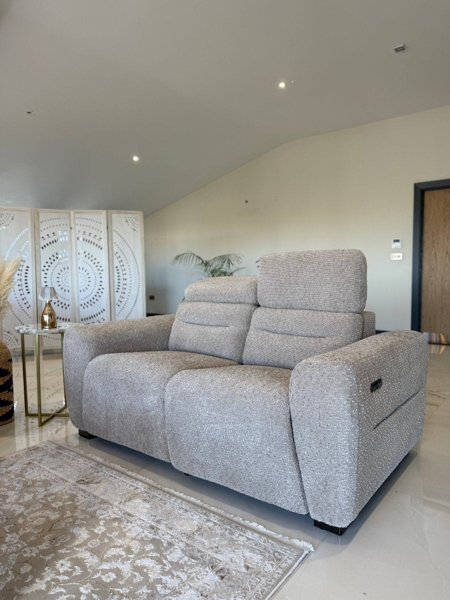 Tokyo Electric Recliner Beige 2 Seater - Comfort Furniture