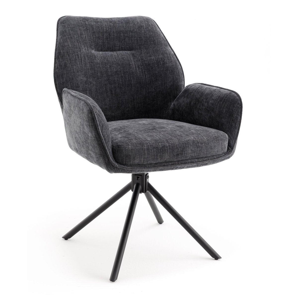 Treviso Dining Chair – Grey Velvet - Comfort Furniture