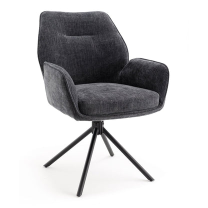 Treviso Dining Chair – Grey Velvet - Comfort Furniture
