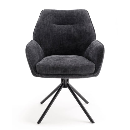 Treviso Dining Chair – Grey Velvet - Comfort Furniture