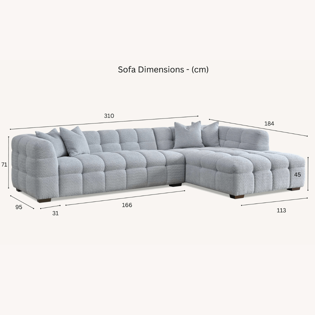 Tribeca Bubble Corner Sofa - Comfort Furniture