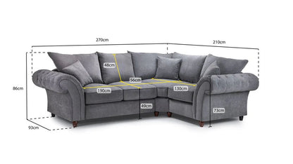 Windsor Corner Sofa - Comfort Furniture