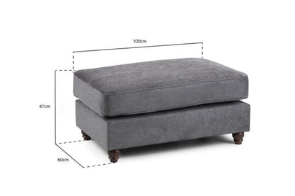 Windsor Footstool - Comfort Furniture
