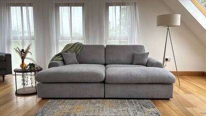 Winnie Universal Corner Sofa with Footstool - Comfort Furniture