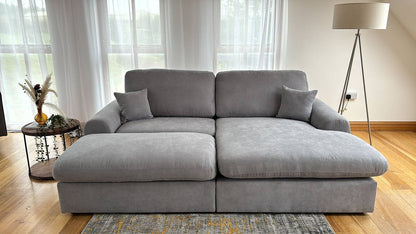 Winnie Universal Corner Sofa with Footstool - Comfort Furniture