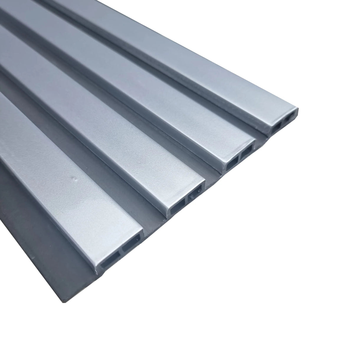 WPC Wood Effect Slatted Wall Panels (14 Panels/Box) - Comfort Furniture