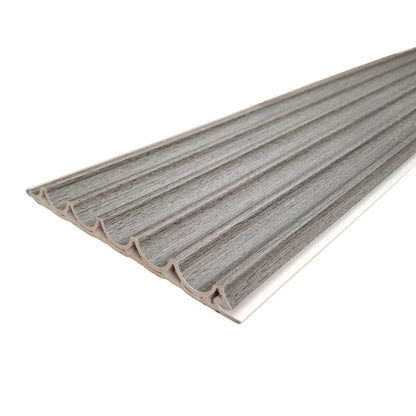 WPC Wood Effect Wave Style Wall Panels (10 Panels/Box) - Comfort Furniture