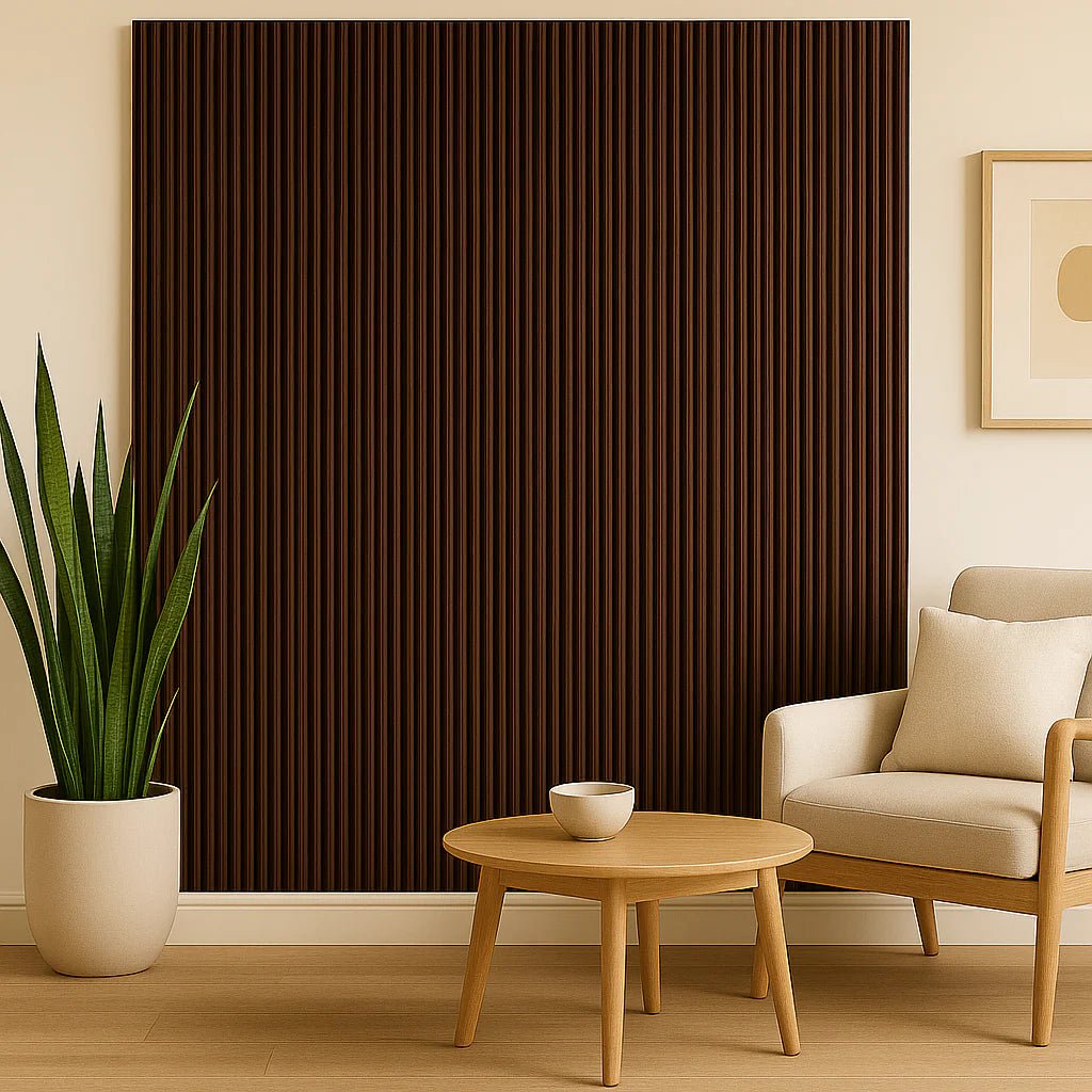 WPC Wood Effect Wave Style Wall Panels (10 Panels/Box) - Comfort Furniture