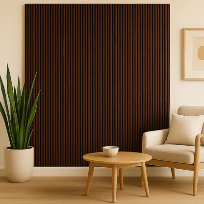 WPC Wood Effect Wave Style Wall Panels (10 Panels/Box) - Comfort Furniture