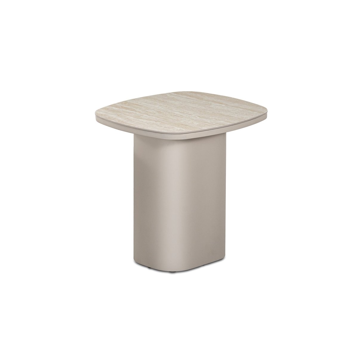 Zoe Side Table – Sintered Stone - Comfort Furniture