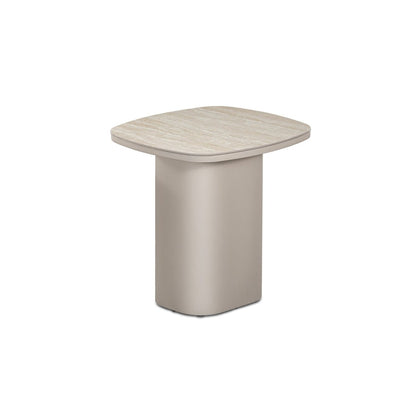 Zoe Side Table – Sintered Stone - Comfort Furniture
